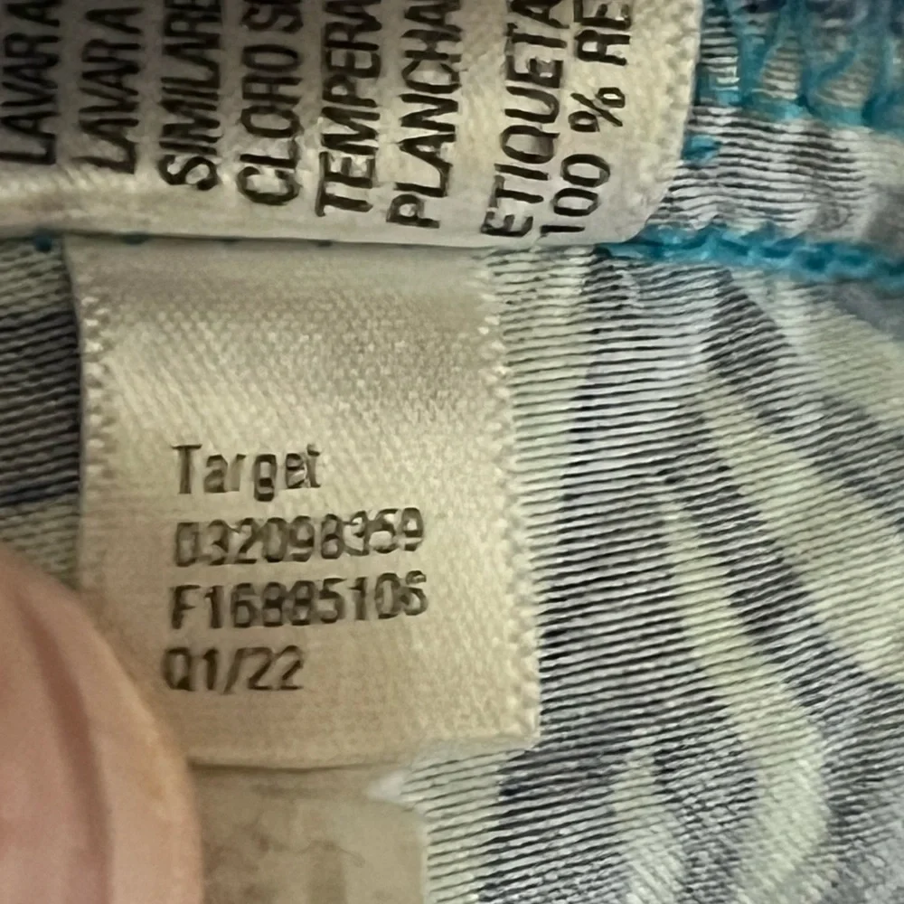 Cat & Jack Girl’s Blue Pink Floral Tiered Flowy Maxi Summer Sundress L(10/12)